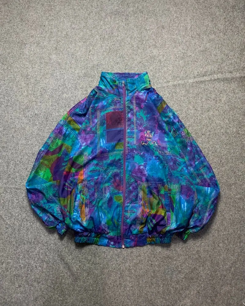 Vintage Gucci AOP Windbreaker Jacket photo 1
