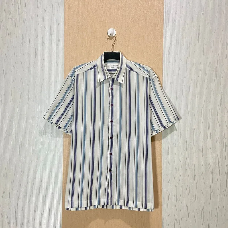 Kemeja Salur NINA RICCI PARIS | Size XL photo 1