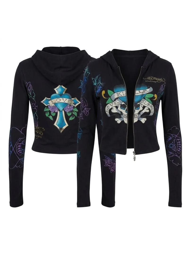 Ed hardy crop top photo 1