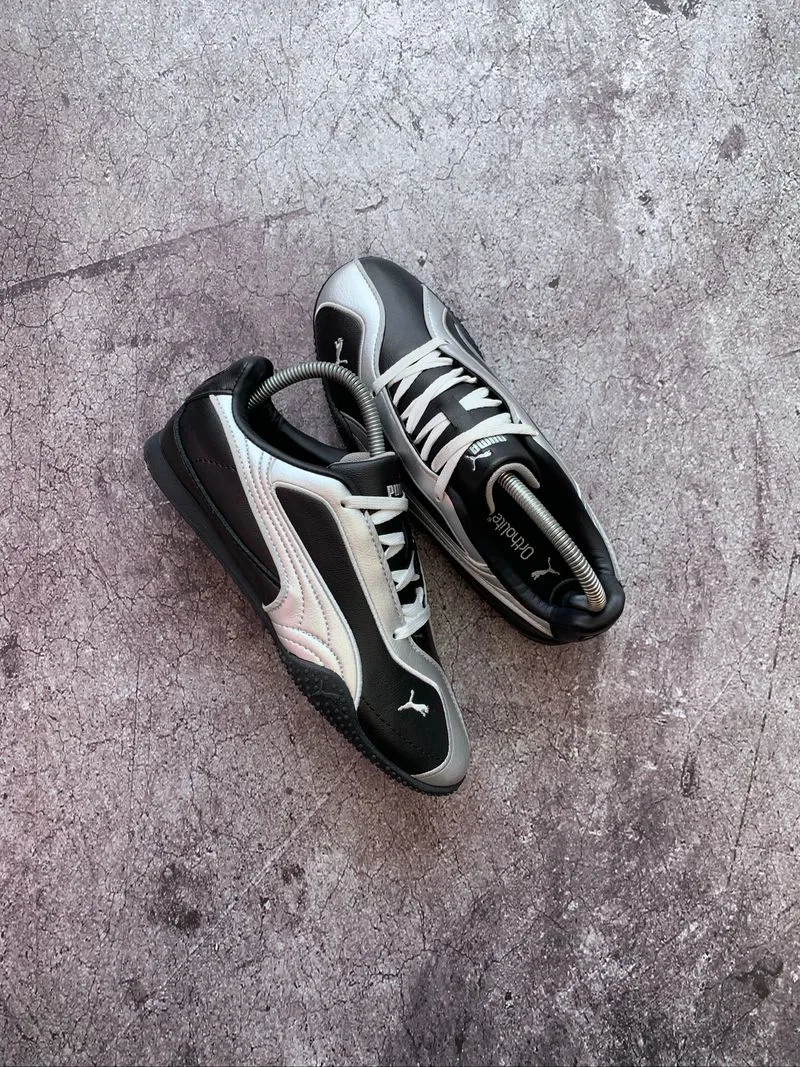 Puma Bella V2 Leather Black Aged Silver photo 1