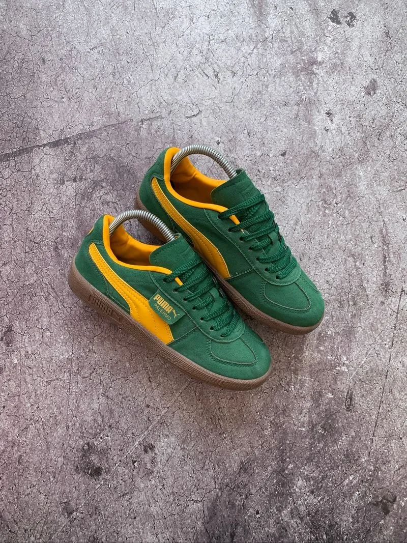 Puma Palermo Green Yellow photo 1