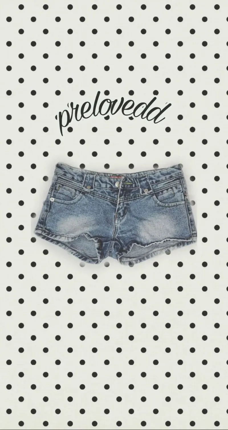 denim shorts  photo 1