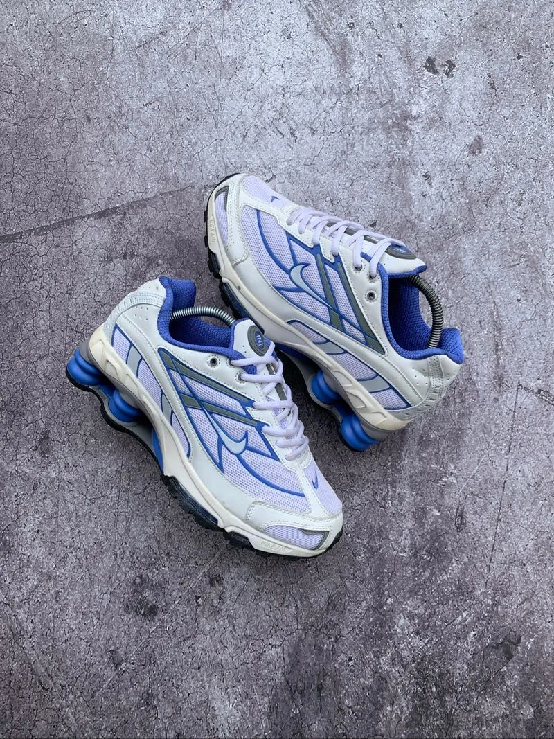 Nike Shox Ride 2 Supreme White Blue photo 1