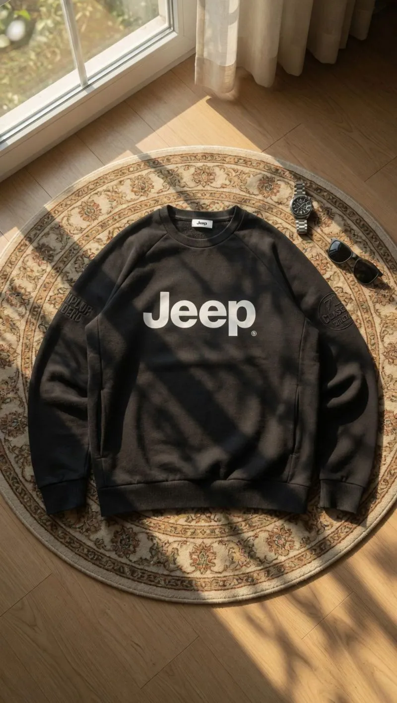 Sweater Crewneck Jeep photo 1