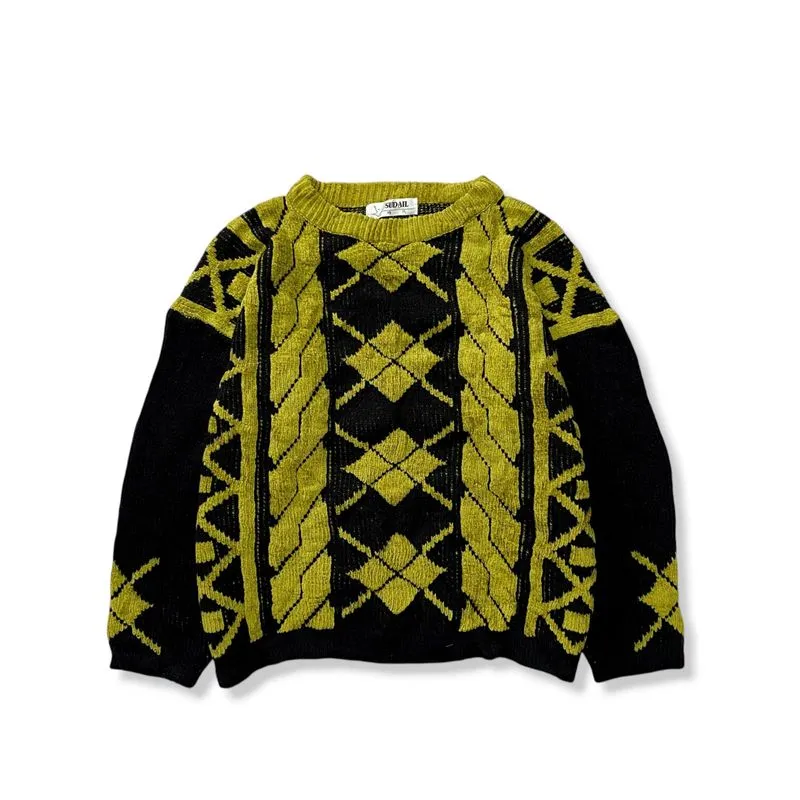 Knitwear motif, rajut motif, sweater motif,grandpa sweater  photo 1
