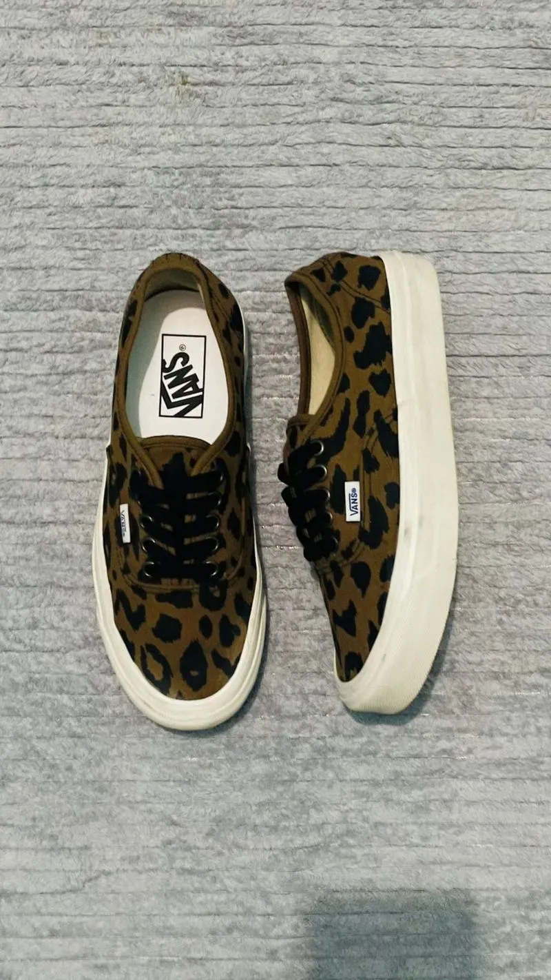 Vans Authentic 44 DX Anaheim Factory OG Leopard. photo 1