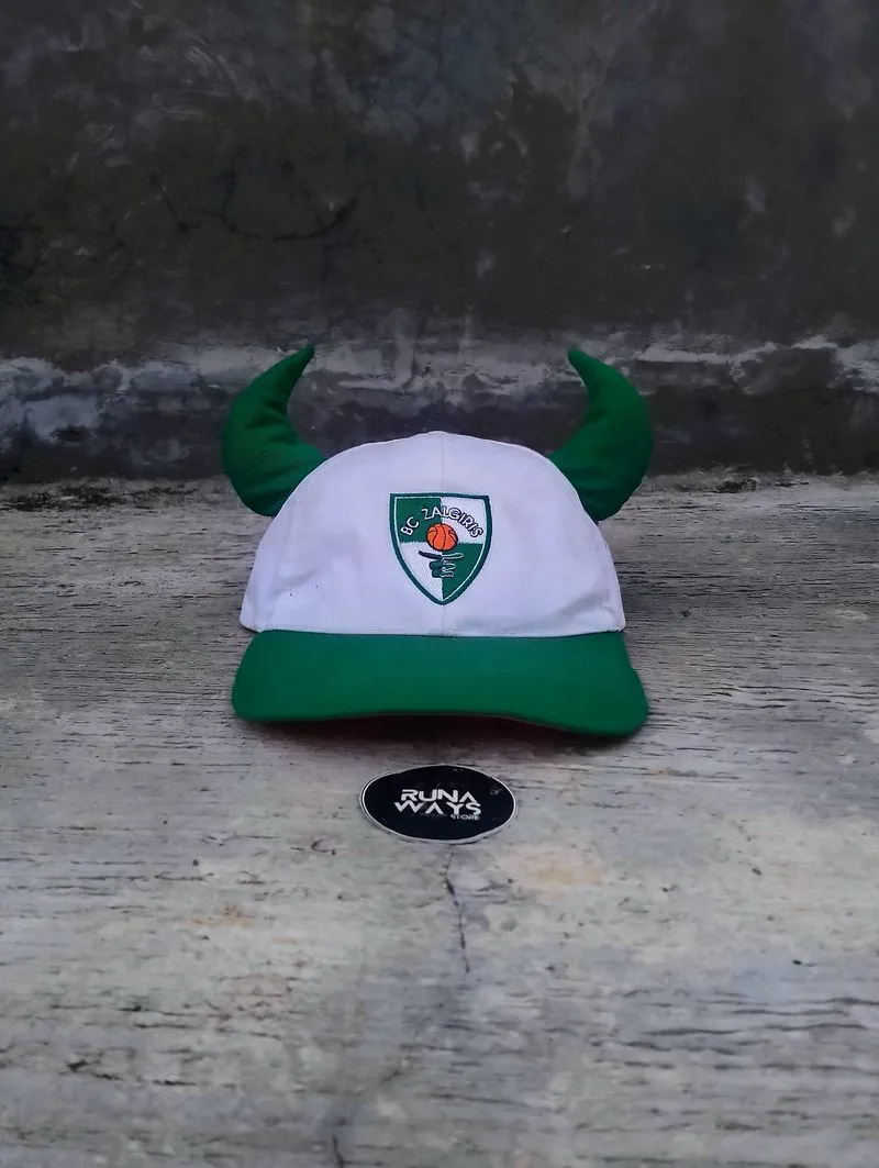 Caps Vintage Horned hat Basketball Bc Zalgiris kaunas  photo 1