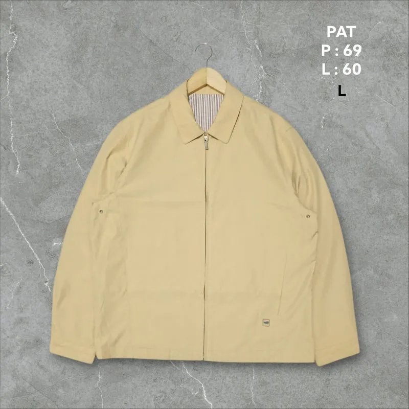 PAT Yellow Casual Harrington Work Jacket photo 1