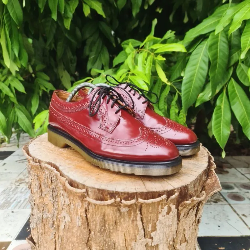 Dr. Martens 3989 brogue red cherry size 43 thailand likenew photo 1