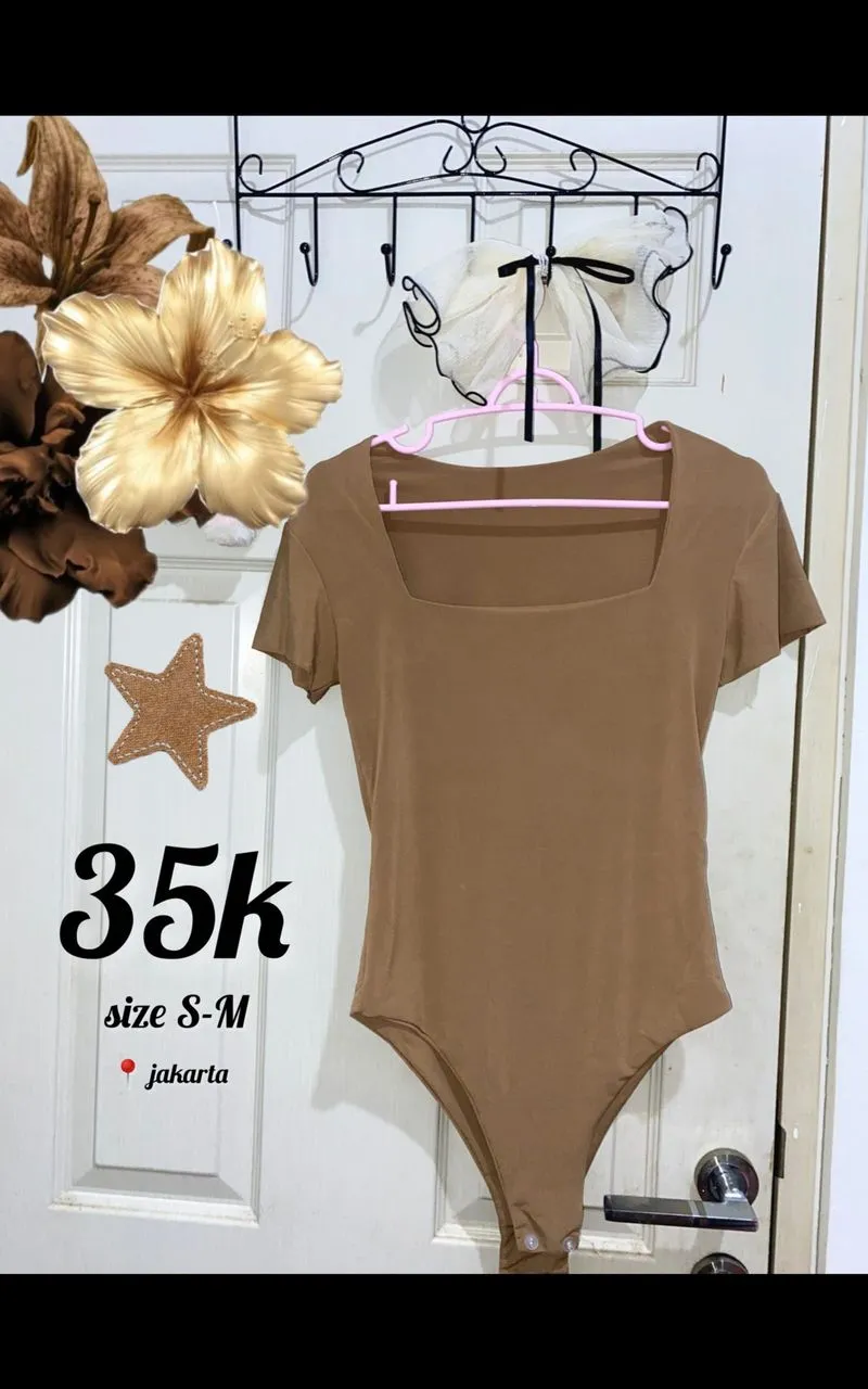 Bodysuits Brown Top photo 1