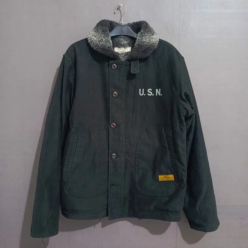 USN N1 Deck Jacket style photo 1