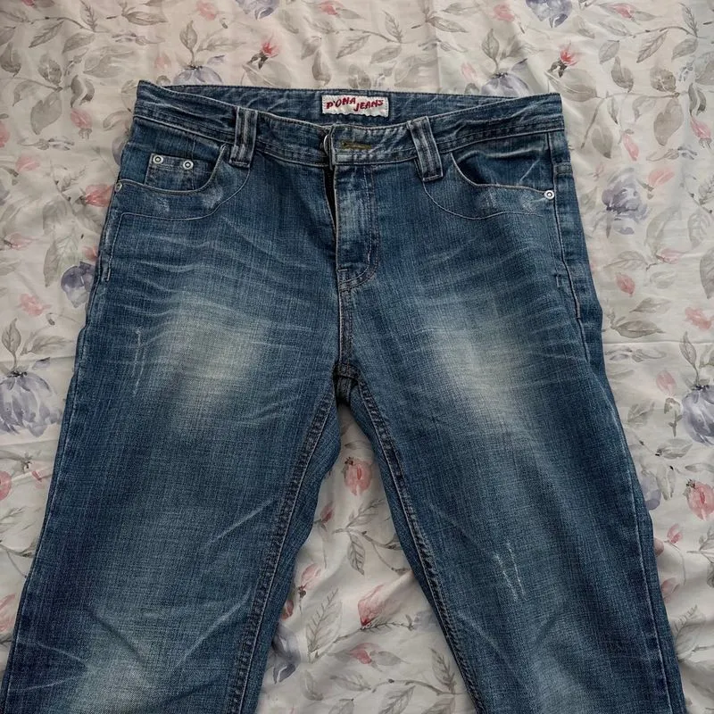 LOW WAIST FLARE JEANS VINTAGE photo 1