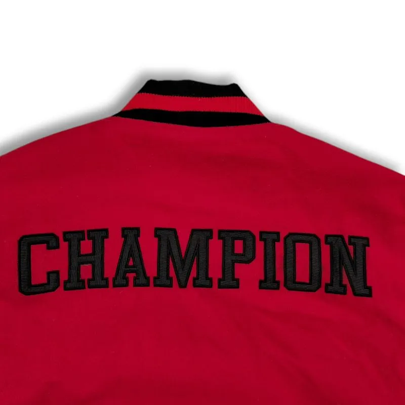 Champion Luxury Bomber jacket Pria red Preloved