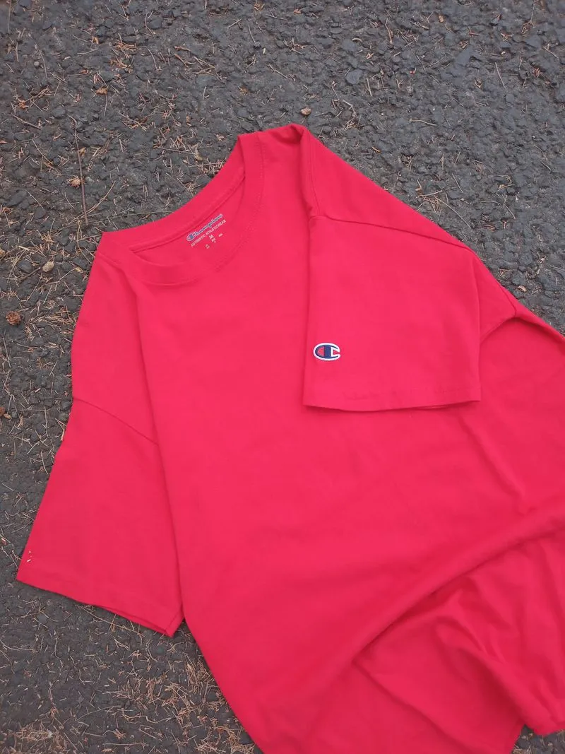 Champion Casual T-shirt Pria red photo 1