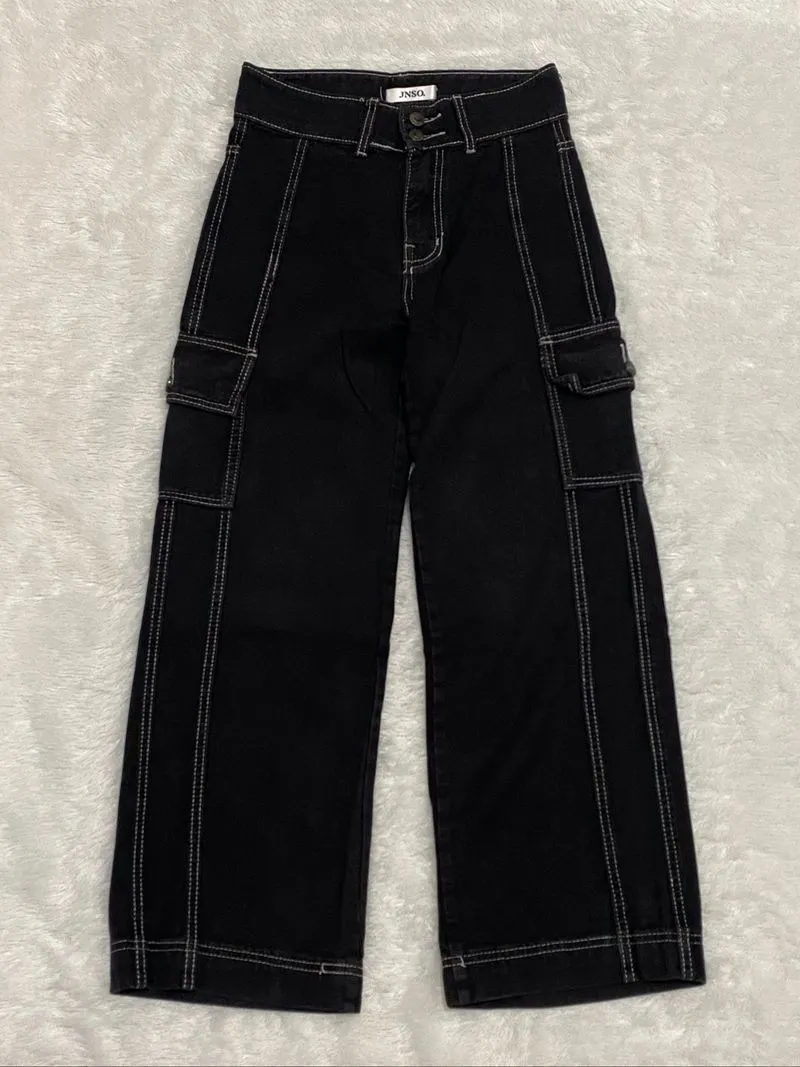 JINISO CARGO LOOSE DENIM photo 1