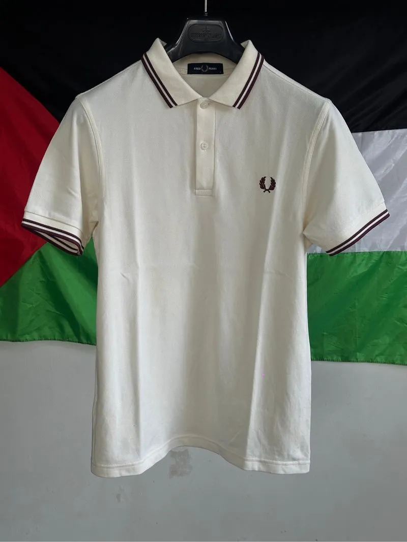 Fredperry Polo Shirt Twintipped List maroon photo 1