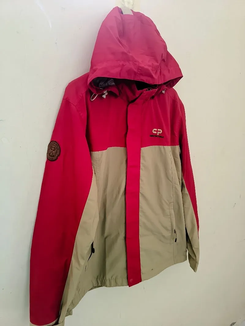 Center Pole CP Jacket - Red Cream Vintage photo 1