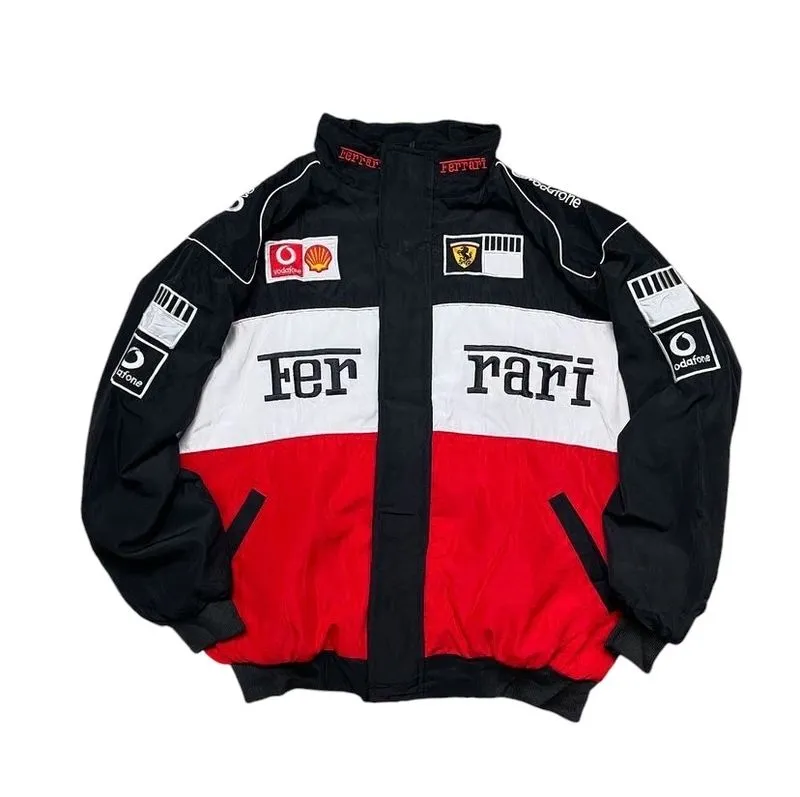 Streetwear Sportswear Bomber jacket Pria black photo 1