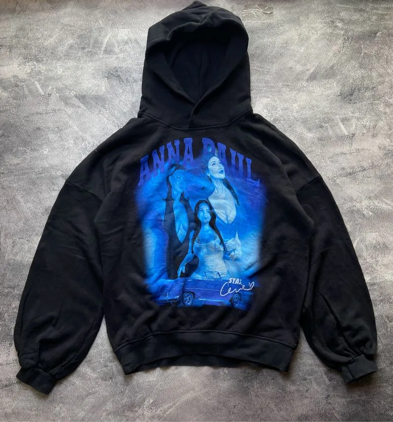 Vintage Y2K Hoody Pria black photo 1