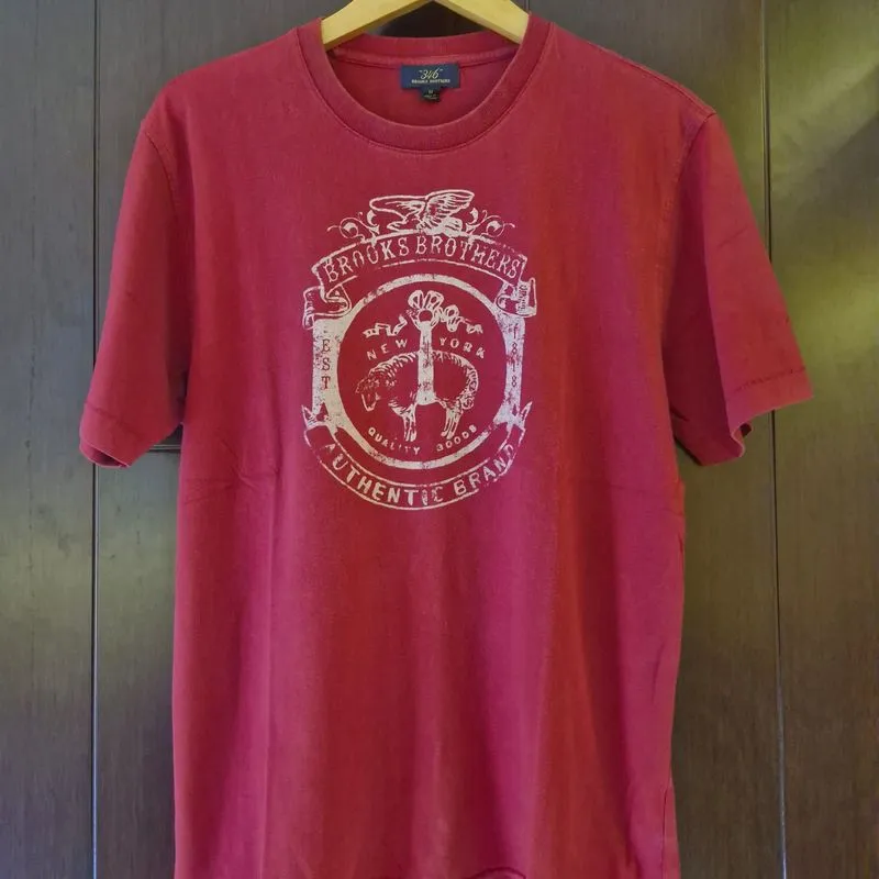 Kaos Brooks Brother Red M photo 1