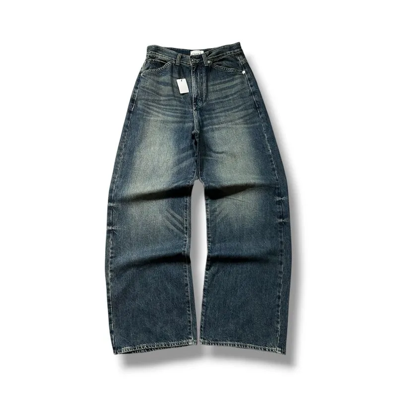Satur wideleg Baggy washed Jeans Pants  photo 1