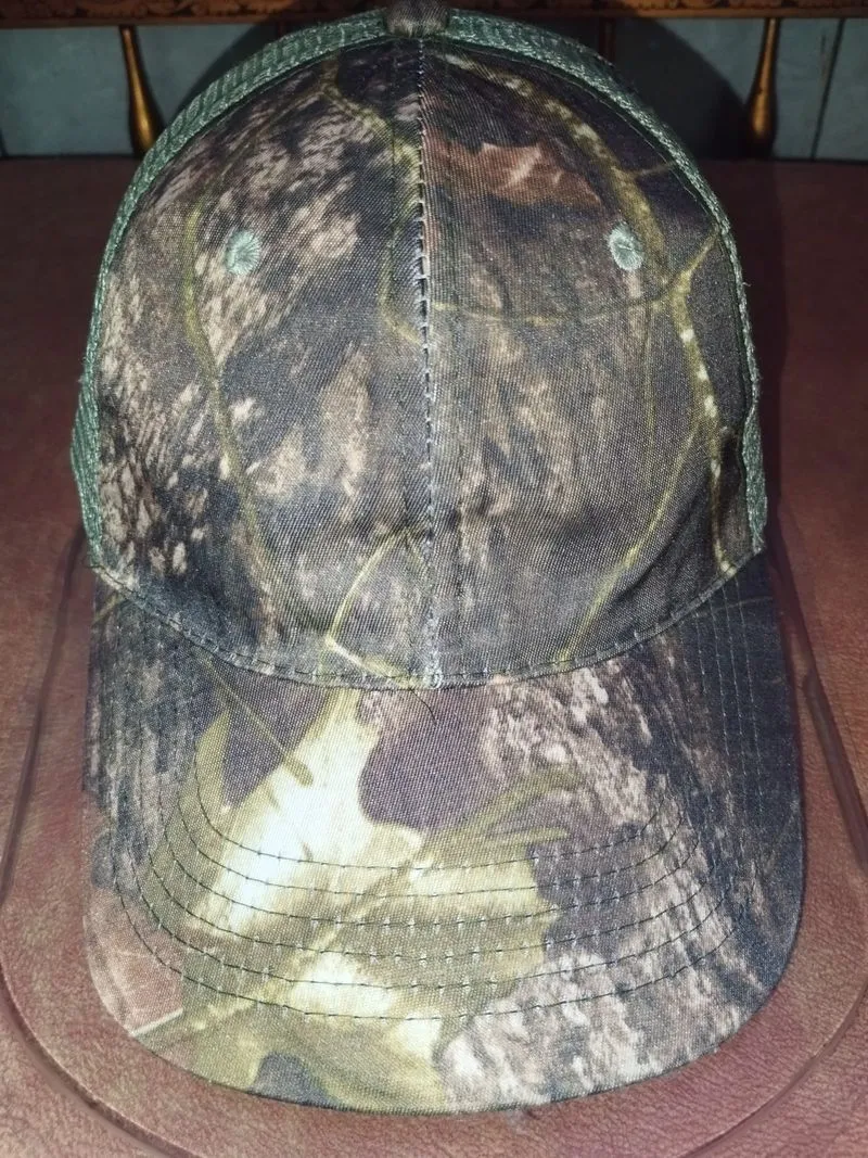 Adjustable Camouflage Mesh Trucker Cap photo 1