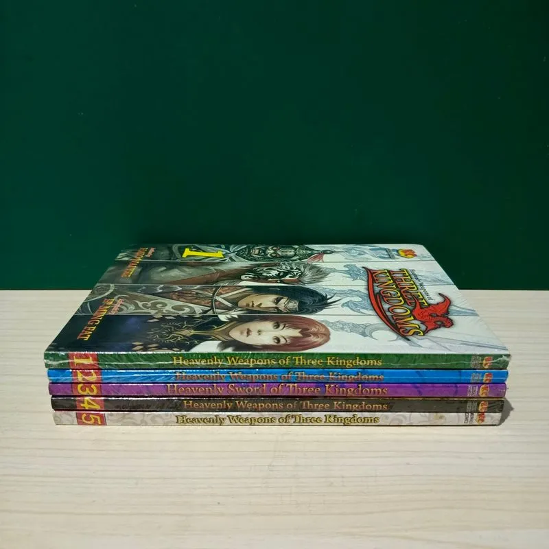 Komik Heavenly Weapons of Three Kingdoms (Segel) Set 1-5 photo 1