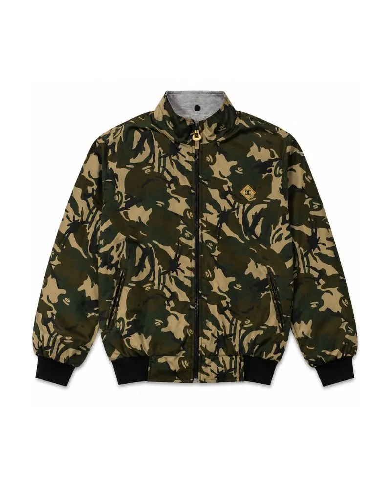 DC Shoes Reversible Bomber Jacket Camo Grey photo 1