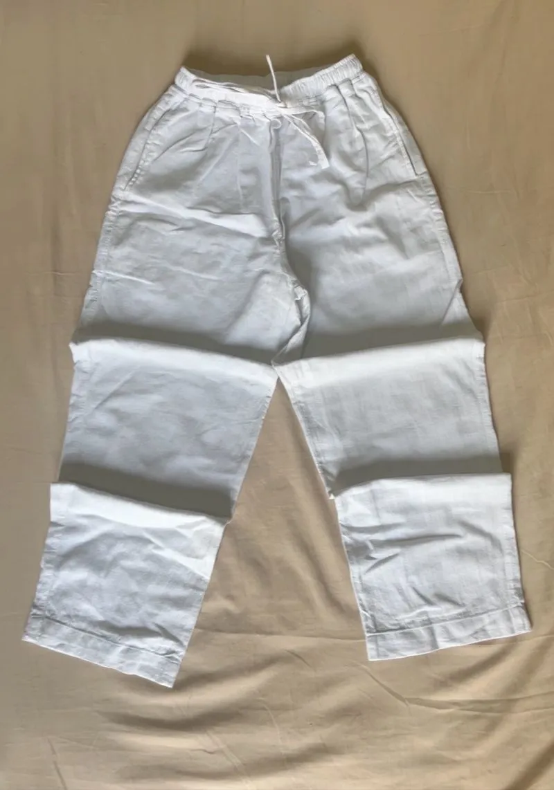 Linen Ankle Pants photo 1