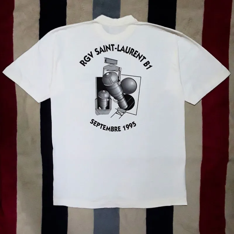 Vintage 1995 Be Wear RGV Saint-Laurent B1 T-Shirt photo 1