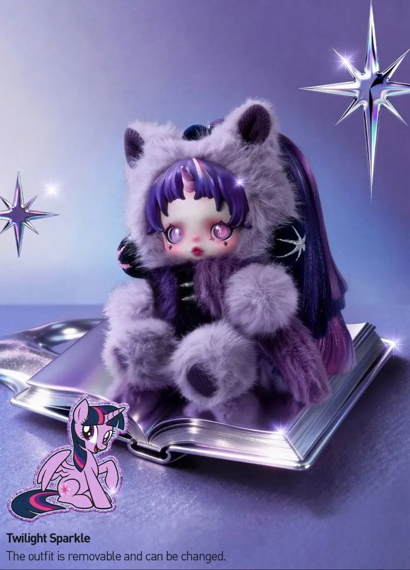 SKULLPANDA MLP MY LITTLE PONY TWILLIGHT SPARKLE  photo 1