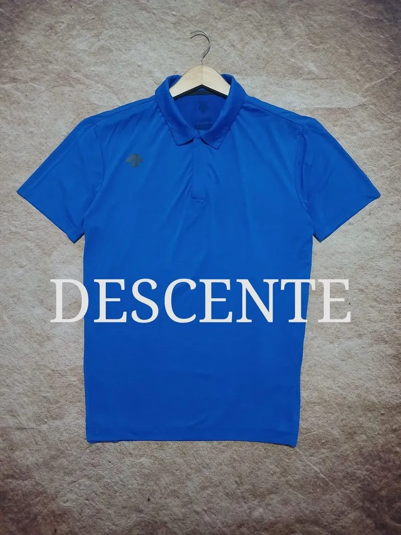 DESCENTE casual sport polo tshirt second original photo 1