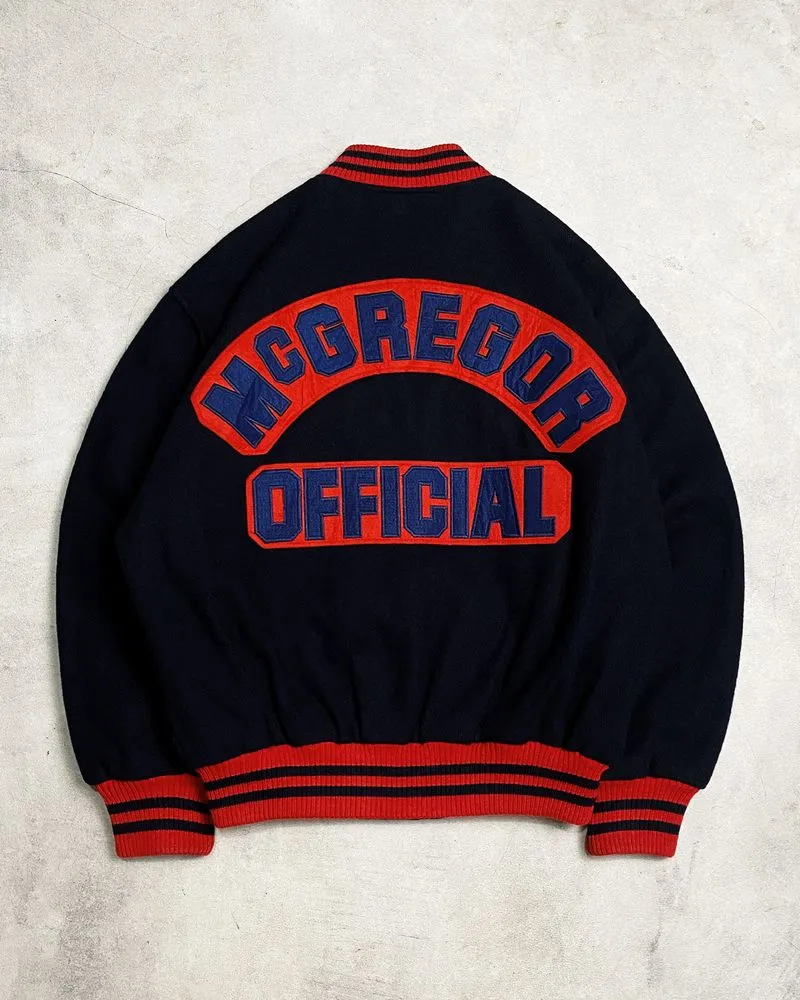 Vintage McGregor Official Big Logo Varsity Bomber Jacket 90s photo 1
