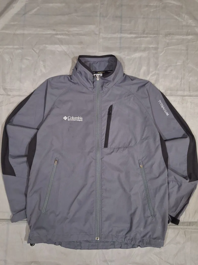 Columbia titanium windbreaker photo 1