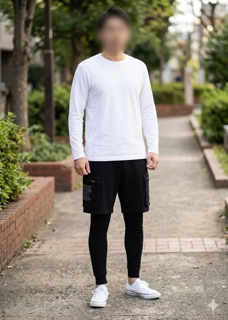 Cargopants Divided H&M Black on Grey Style photo 1
