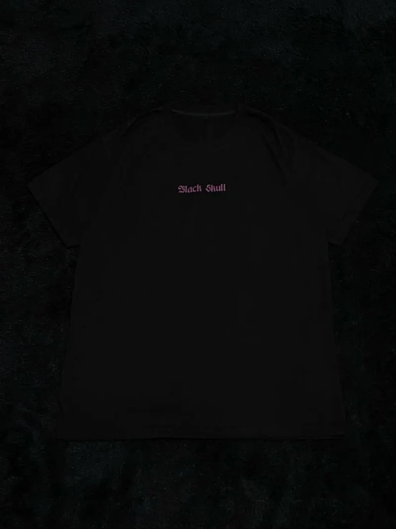 BLACK SKULL T-SHIRT photo 1