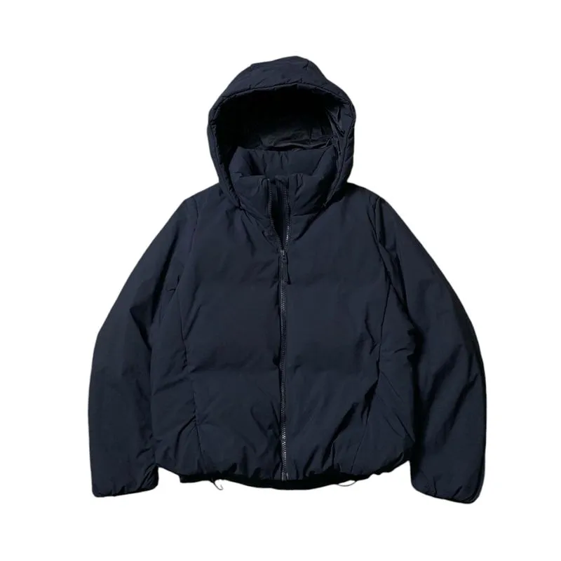 Uniqlo Casual Puffer jacket Pria navy photo 1