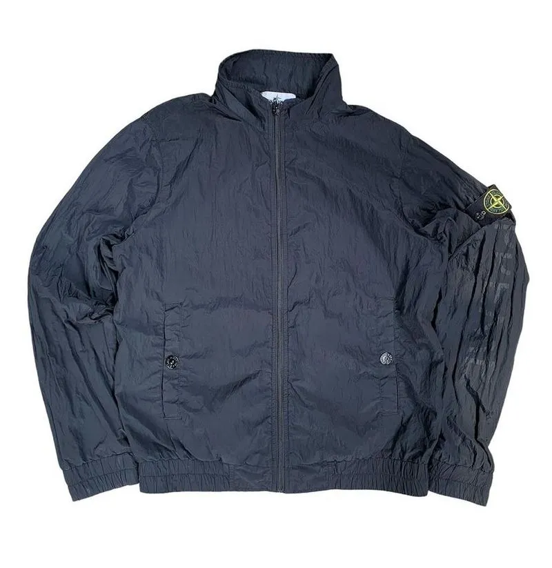 Stone Island Vintage Streetwear Bomber jacket Pria black photo 1