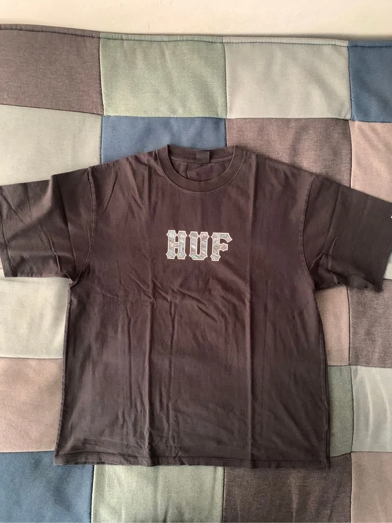 HUF Essentials OG Logo Short Sleeve T-Shirt photo 1