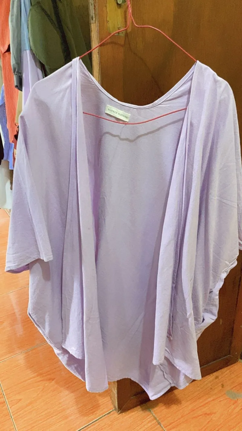 Beatrice Clothing Casual Kimono Wanita purple pink photo 1