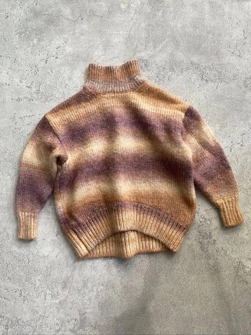 Freak Store Gradient Ombre Knitted Sweater photo 1