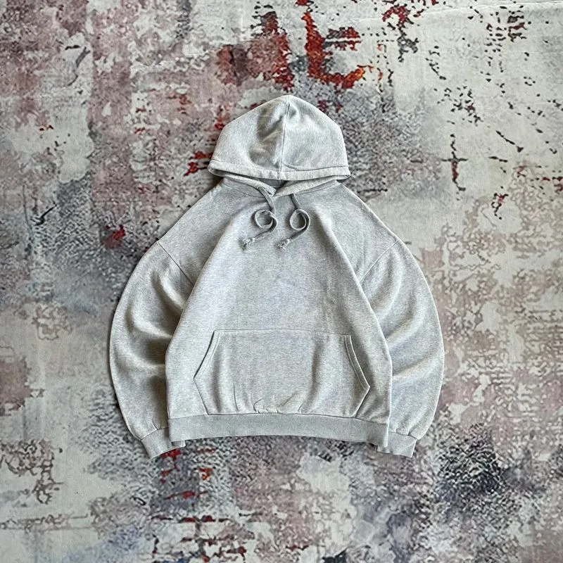 00s Heavyweight Blank Boxy Gray  photo 1