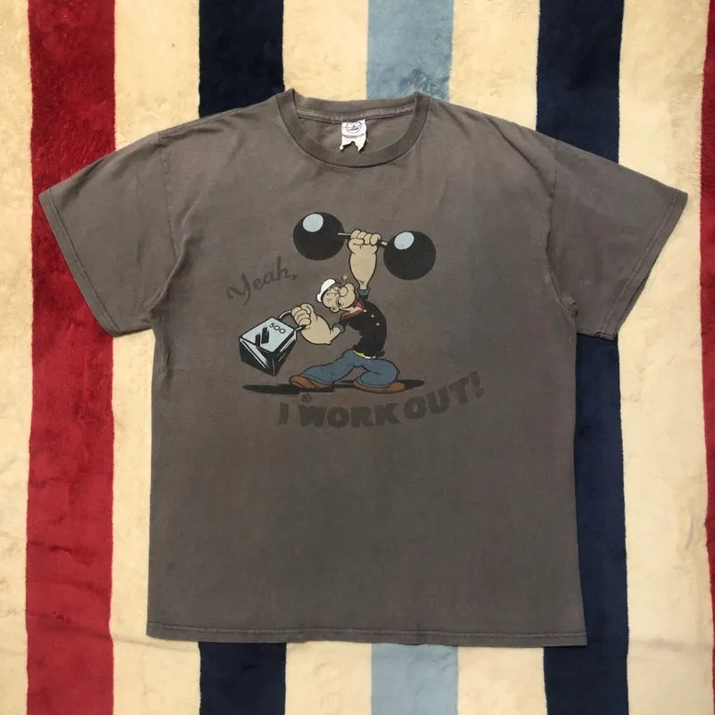 Vintage Popeye Boxy-Fit T-Shirt  photo 1