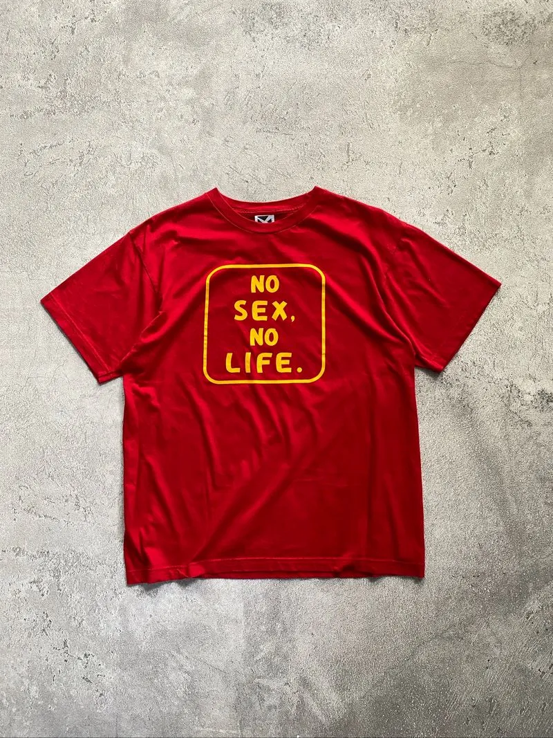 Porn Tees “ No Sex No Life “ By cross photo 1