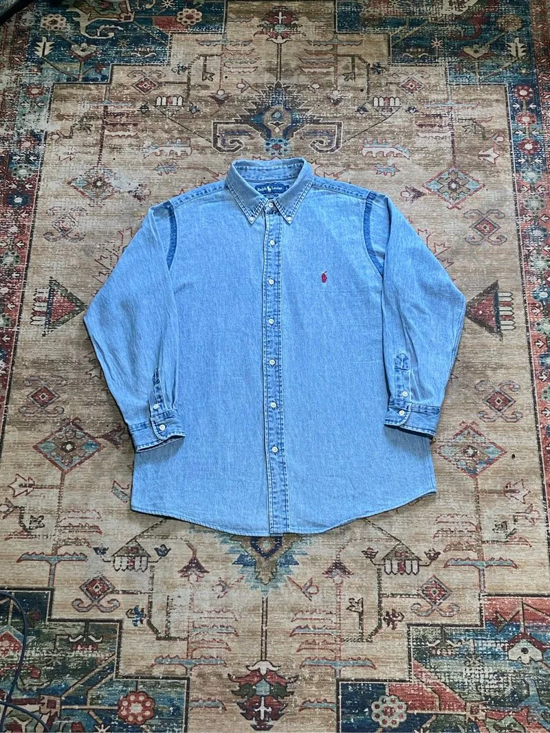 Kemeja Denim Polo Ralph Lauren photo 1