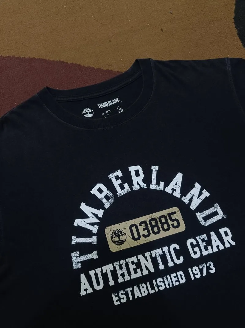 Timberland Streetwear Biker T-shirt Pria black photo 1