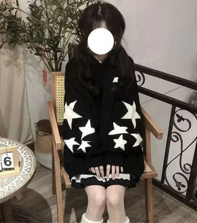 Y2K Star Hoodie Preloved photo 1