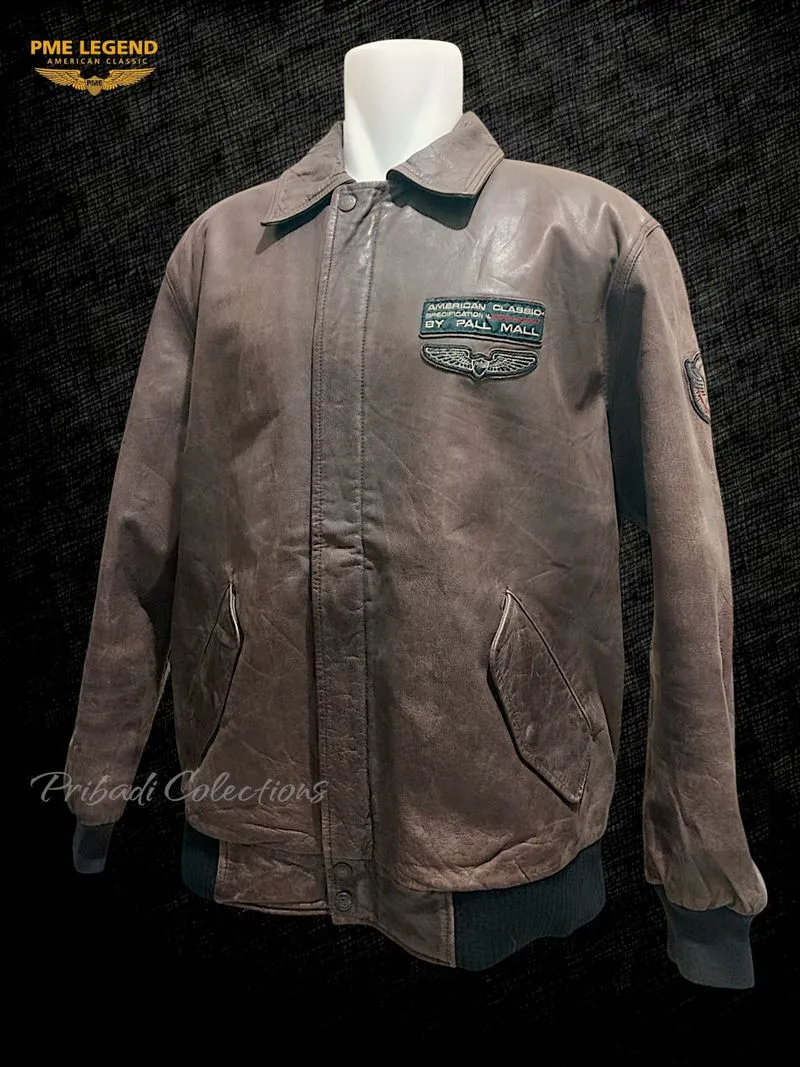 Jaket Kulit Pilot Vintage 90's photo 1