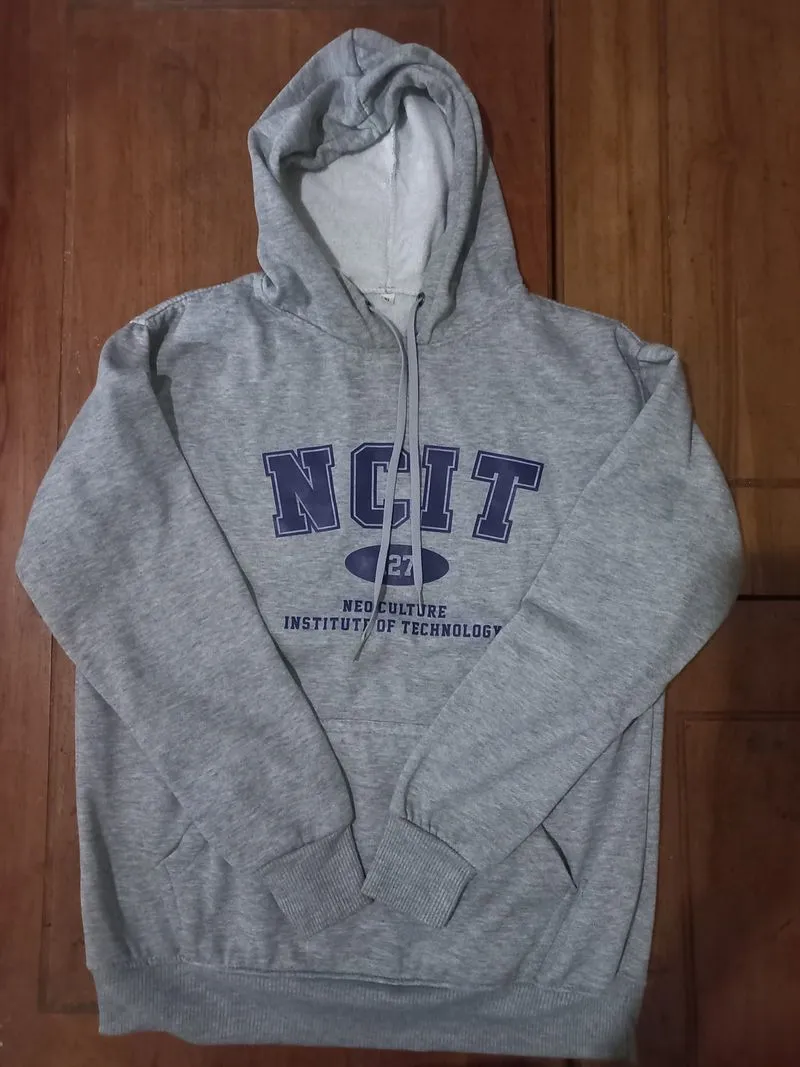 Hoodie NCIT grey photo 1