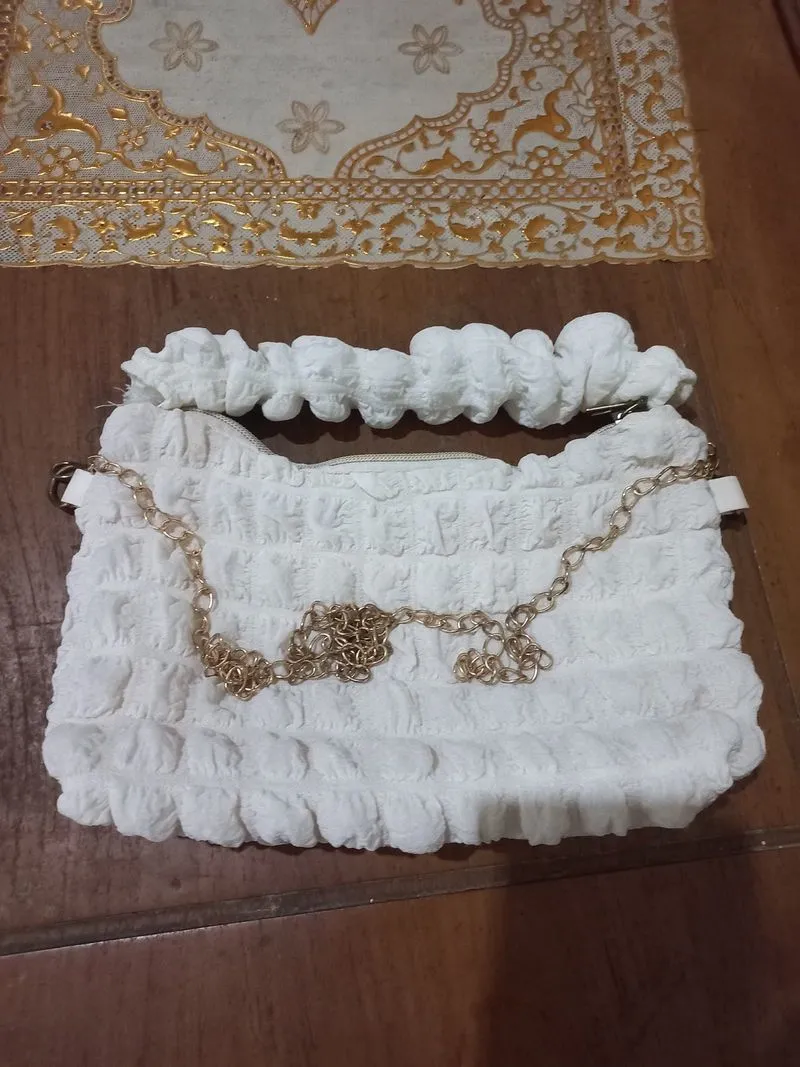 Tas bahu rantai emas  photo 1